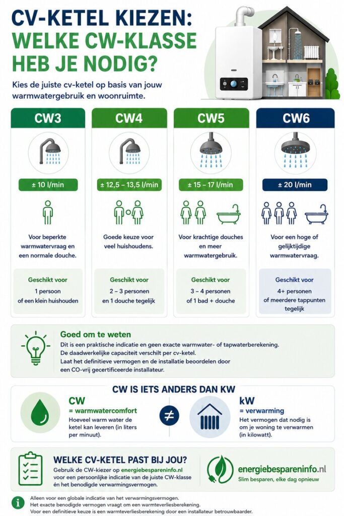 CV-ketel kiezer Tool EnergieBesparenInfo