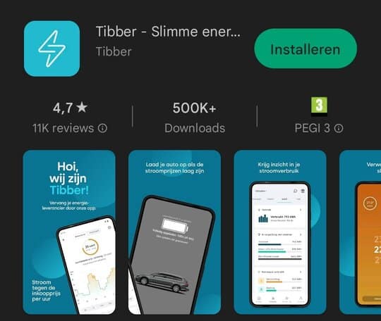 Tibber App Energie Besparen Info